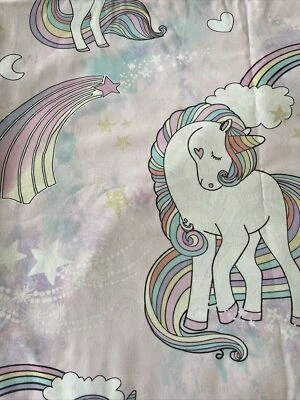 £5 • Buy Next Unicorn And Rainbow Glow In The Dark Single Bedding