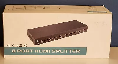 8 Port HDMI Splitter 4Kx2K 1:8  • $20