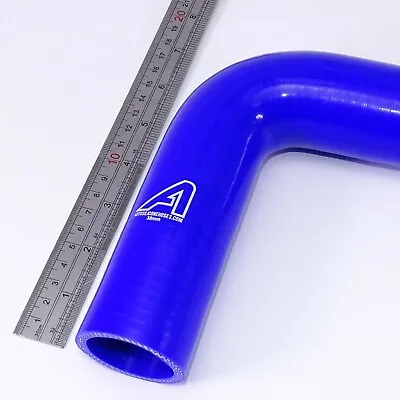 £22.58 • Buy 90 Degree Silicone Hose Elbow  - Long 6 Inch / 150mm Legs - Radiator Air Water