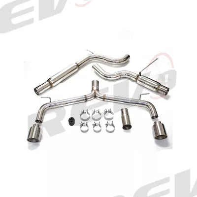 Rev9 Straight Pipe Exhaust System Kit For Vw Golf Gti Mk7 15-17 2.0t Turbo • $385