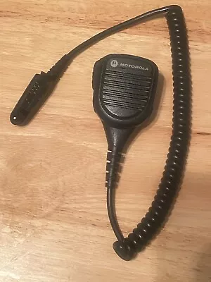 Motorola Speaker Microphone PMMN4039A W/Clip HT750 HT1250 PR860 MTX8250 MTX9250 • $25