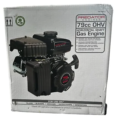 $159.99 • Buy 79cc OHV Predator 3hp Horizontal Shaft Gas Engine Blowers Vacuums Water Pump Gen