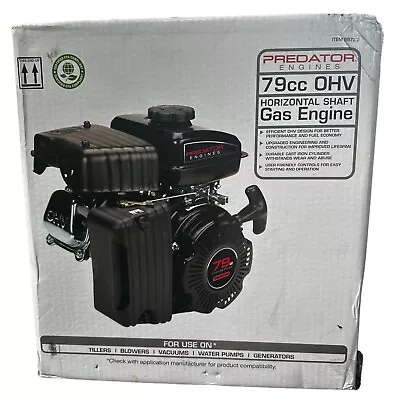 79cc OHV Predator 3hp Horizontal Shaft Gas Engine Blowers Vacuums Water Pump Gen • $159.99