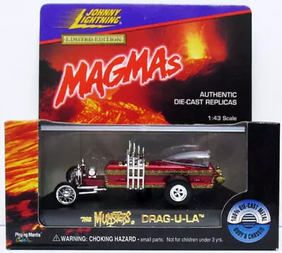 96-7 Johnny Lightning Magmas 1:43 Die Cast Ltd Munsters Drag-u-la George Barris • $19.99