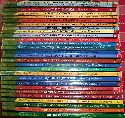 28 Magic Tree House~#1-28 Mary Pope Osborne • $64.99