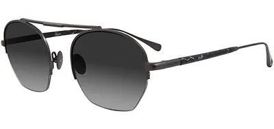 John Varvatos Men's Semi-Rimless Geometric Round Sunglasses - V534 - Japan • $39.99
