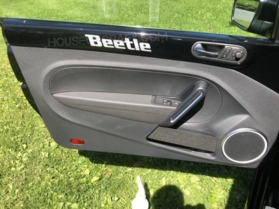 $13.95 • Buy Beetle Door Panel Vinyl Decal Decals Fit Any Year Volkswagen VW Bug 