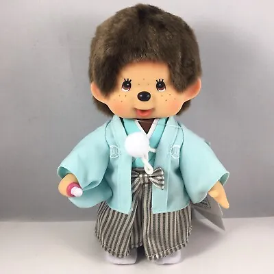 MONCHHICHI BOY Sekiguchi 7.75 H Hakama Kimono Japanese Outfit Plush Monkey Doll • $59.95