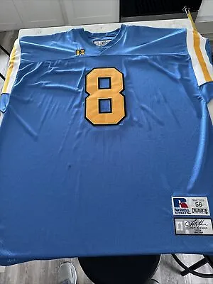 Vintage Troy Aikman #8 UCLA Bruins Jersey Stitched Russell Athletic Sz 56 • $30