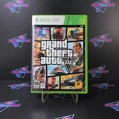 Grand Theft Auto V 5 Xbox 360 - Complete CIB • $17.95