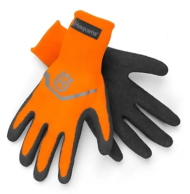 New Husqvarna Xtreme Grip Work Glove High VIZ Gloves Breathable • $11.95