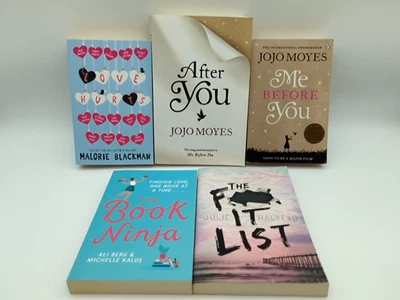 $20 • Buy 5x Paperback Young Adult Teen Love Book Bundle Incl. After You By JoJo Moyes