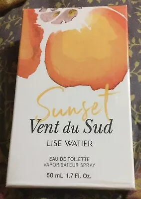 Lise Watier SUNSET Vent Du Sud Eau De Toilette New  • $97.78