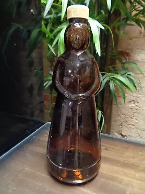 Vintage Mrs Buttersworth Brown Glass Syrup Bottle 10in Tall • $3.99