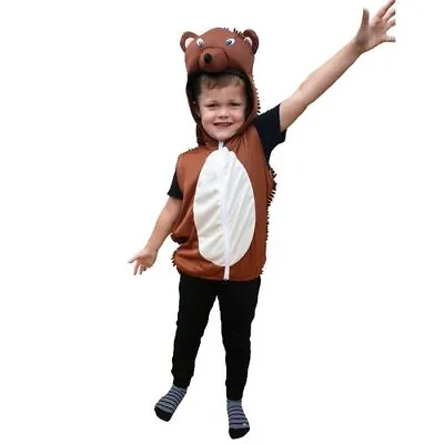 Child Kid Hedgehog Book Week Fancy Dress Costume Animal Party Zoo Safari • $55
