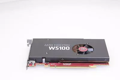 AMD Firepro W5100 PCI-E 4GB 4 Displayport Video Card.TESTED.SKU211317 • $51.51