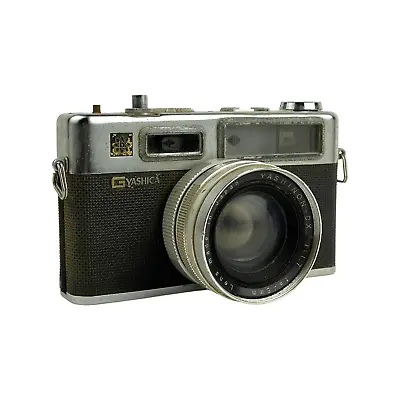 Vintage G Yashica Electro 35 35mm Film Camera With 45mm F1.7 Lens PARTS ONLY • $24.99