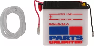 Parts Unlimited 6V Conventional Battery Y6N4B-2A-3 - R6N4B-2A-3 • $19.95