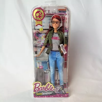 Barbie Game Developer - 2016 Career Of The Year - 2015 RARE New (Box Damage) • $149.95