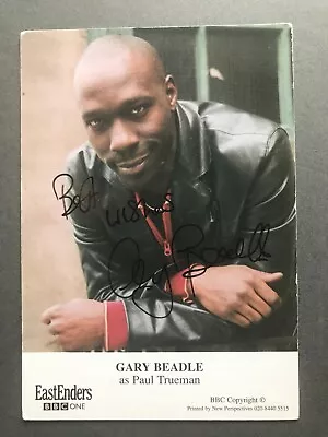 Gary Beadle Autograph Signed Photograph Paul Trueman EastEnders TV Star • £5