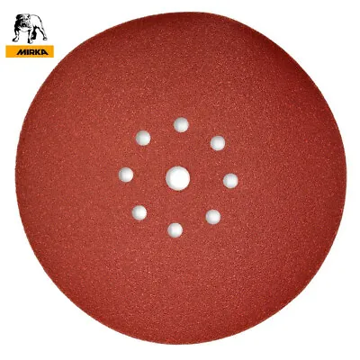 225mm Sanding Discs MIRKA 9 Inch Sandpaper For Festool Hook And Loop Pads 8+1 • £11.90