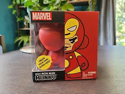 Kidrobot UNOPENED Marvel 4  Mini Munny IRON MAN/WOLVERINE DIY VINYL FIGURE • $18.99