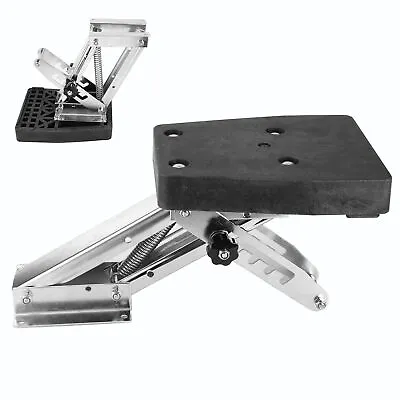 $244.07 • Buy Hot Boat Motor Stand Bracket 304 Stainless Steel 25HP 110 Lbs For 2‑Stroke Outbo