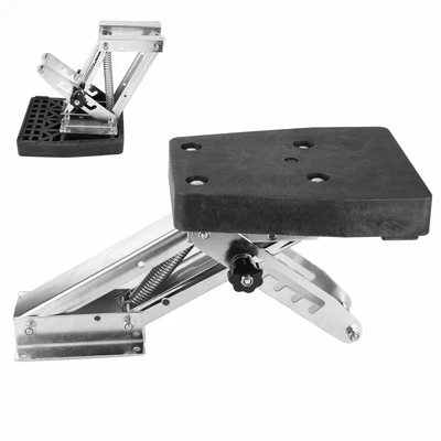 $244.07 • Buy Hot Boat Motor Stand Bracket 304 Stainless Steel 25HP 110 Lbs For 2‑Stroke Outbo