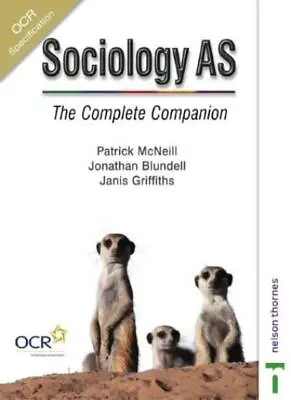 Sociology AS - The Complete Companion OCRPatrick Mcneill Jonat • £2.81