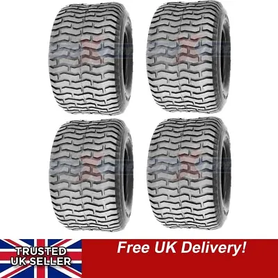 4x 4ply Ride On Lawn Mower 18x9.50-8 Tyres Four Garden Tractor Golf Buggy Turf • £119.99