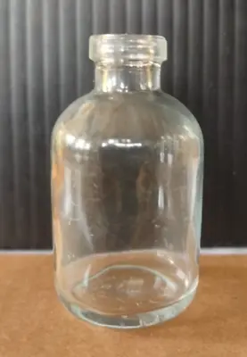 Vintage Clear Glass Apothecary Lab/Medicine Bottle 2.5” Tall T.C.W. & Co Type 1 • $3