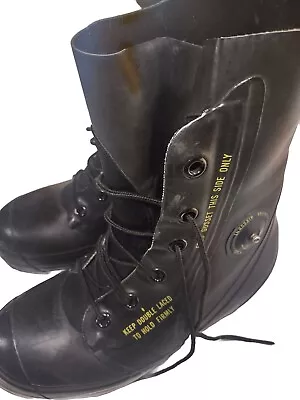 US Military Bata Size 8W Mickey Mouse Bunny Boots Extreme Cold Weather 1985 • $79.99