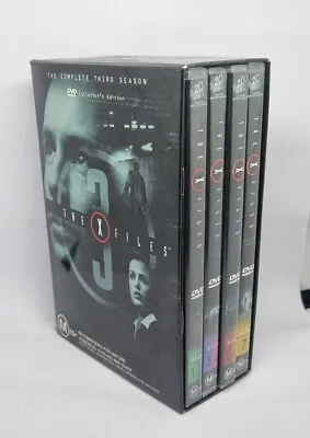 The X Files Complete Fourth Season 3 Collectors Edition (DVD 1995) REGION 4 • $22.95