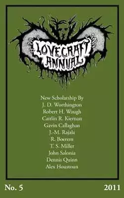 Lovecraft Annual No. 5 (2011) By S T Joshi: New • $19.31