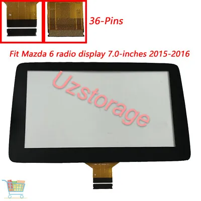 Touch Screen Glass Digitizer Fit 15-16 Mazda 6 2.5L Radio Navigation Display 7'' • $43.14