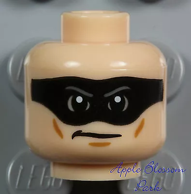 $1.79 • Buy NEW Lego Male LIGHT FLESH MINIFIG HEAD Lone Ranger Zorro W/Black Minifigure Mask