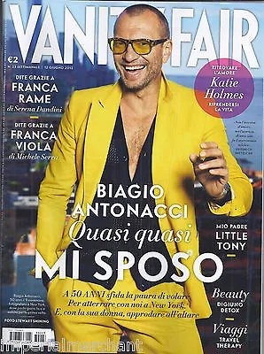 Vanity Fair Magazine Biagio Antonacci Katie Holmes Franca Rame Franca Viola  • $20.66