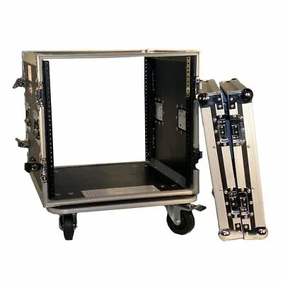 Pro X T-10RSS 10U Space ATA Equipment Rack Case W/4  Wheels/Casters • $269.95