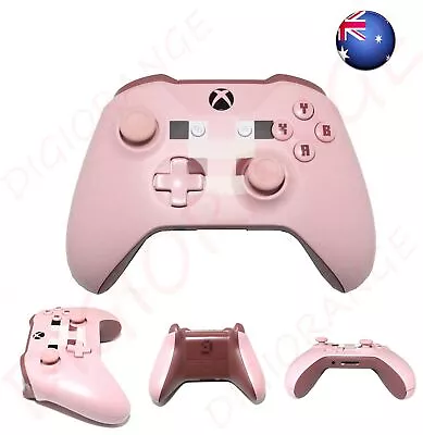 $63.99 • Buy AU Minecraft Pig Edition MS Xbox One Wireless Game Controller Gamepad With Jack
