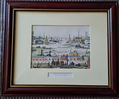 LS Lowry Industrial Landscape 1950 Framed Print • $24.88