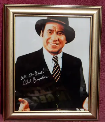 Mel Brooks Signed Photo Framed 8x10 • $49.99