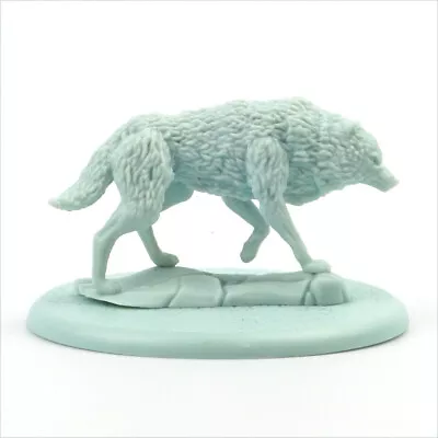 Summer Direwolf D&D Miniature DND Mini Dog Timber Wolf Encounter Pet Stark THG • $5.49