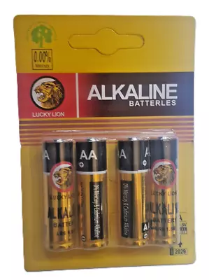 AA Alkaline Battery 4 Pack • $4.18