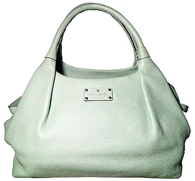 Kate Spade Berkshire Road Stevie Dusty Mint Leather Shoulder Bag • $68