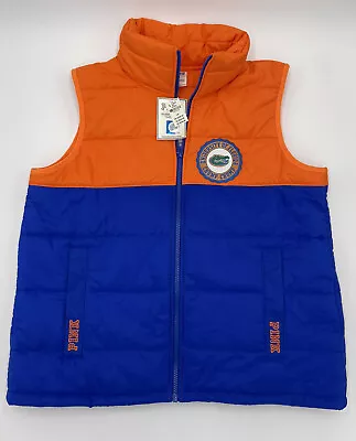 Victoria’s Secret PINK University Of Florida Gators Puffer Vest L NWT • $24.80