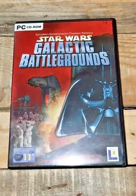 £4.97 • Buy Star Wars: Galactic Battlegrounds PC CD-ROM Boxed With Manual 2 Disc Good
