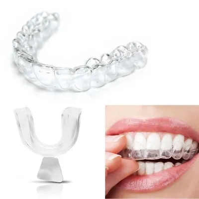 4Pc Silicone Oral Care Mouth Guard For Teeth Clenching Grinding Dental Sleep Aid • $6.99