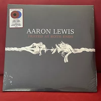 NEW Aaron Lewis Frayed At Both Ends Deluxe Red & Blue Colored 2x Vinyl Sealed • $26.99