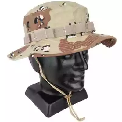 6Color Desert Storm Camo Size 6 7/8to 7 3/4 RipStop USA Boonie Hatfree Shipping • $24.99