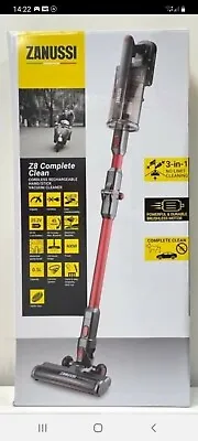 Zanussi Z8 Complete Clean Cordless Rechargeable Hand Stick Vacuum Cleaner In Red • £99.99